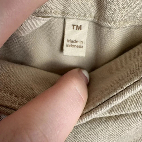 Soft Surroundings Superla beige pull on straight leg pants size tall medium R5 - Picture 5 of 7